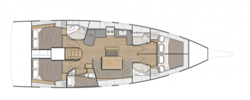 OCEANIS 46,1 (5cab version)