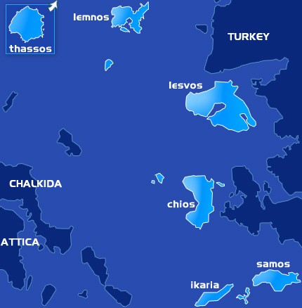 The Islands of the Eastern Aegean